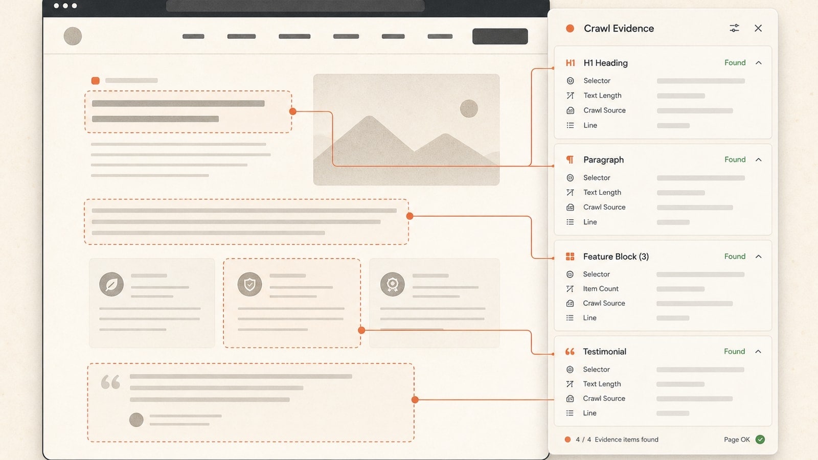 SEO site overlays: what they show and when useful